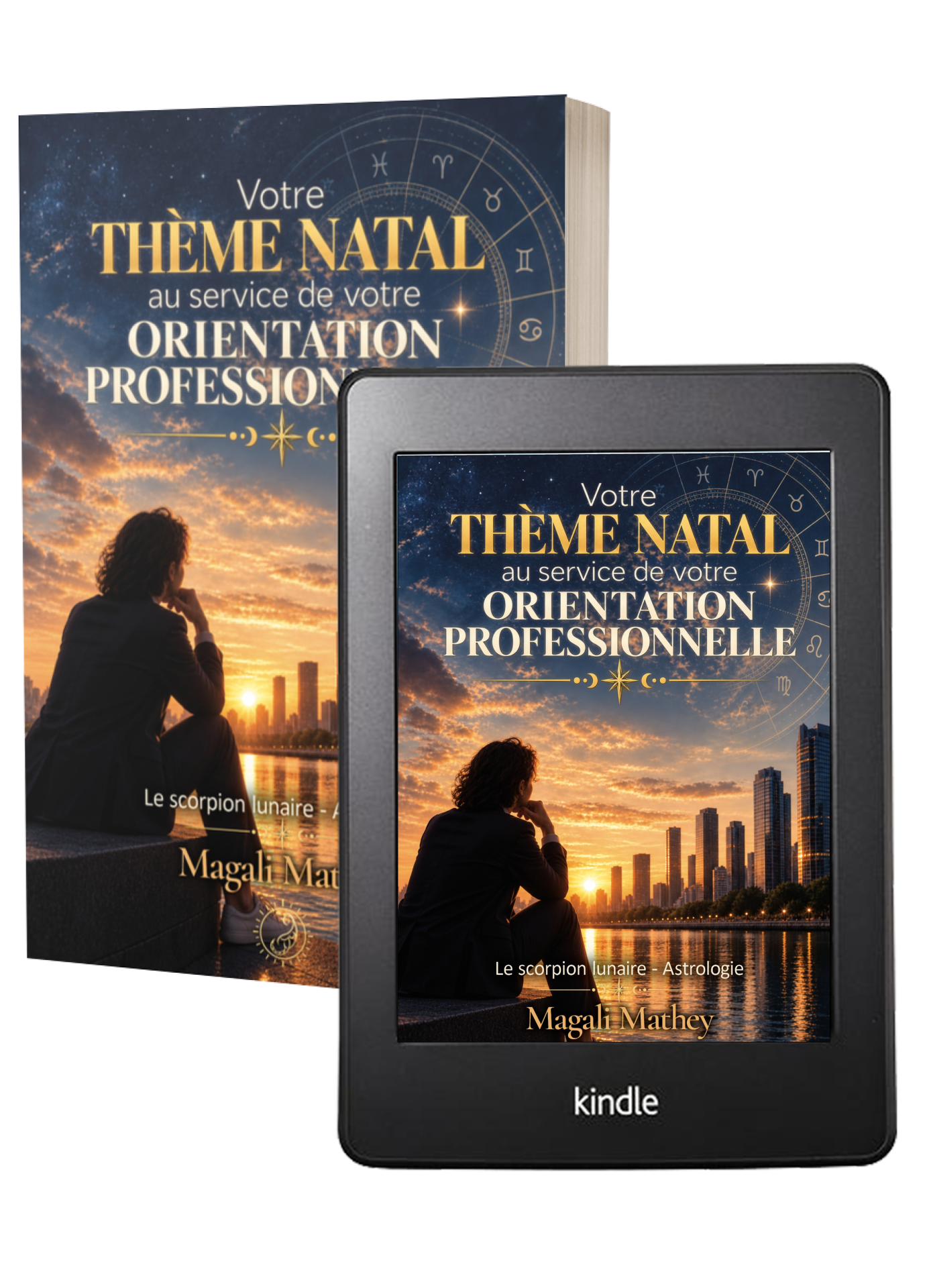 Visuels 3d votre theme natal ebook et broche